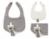 Sooth & Snap Pacifier Bib | Lavender Drift