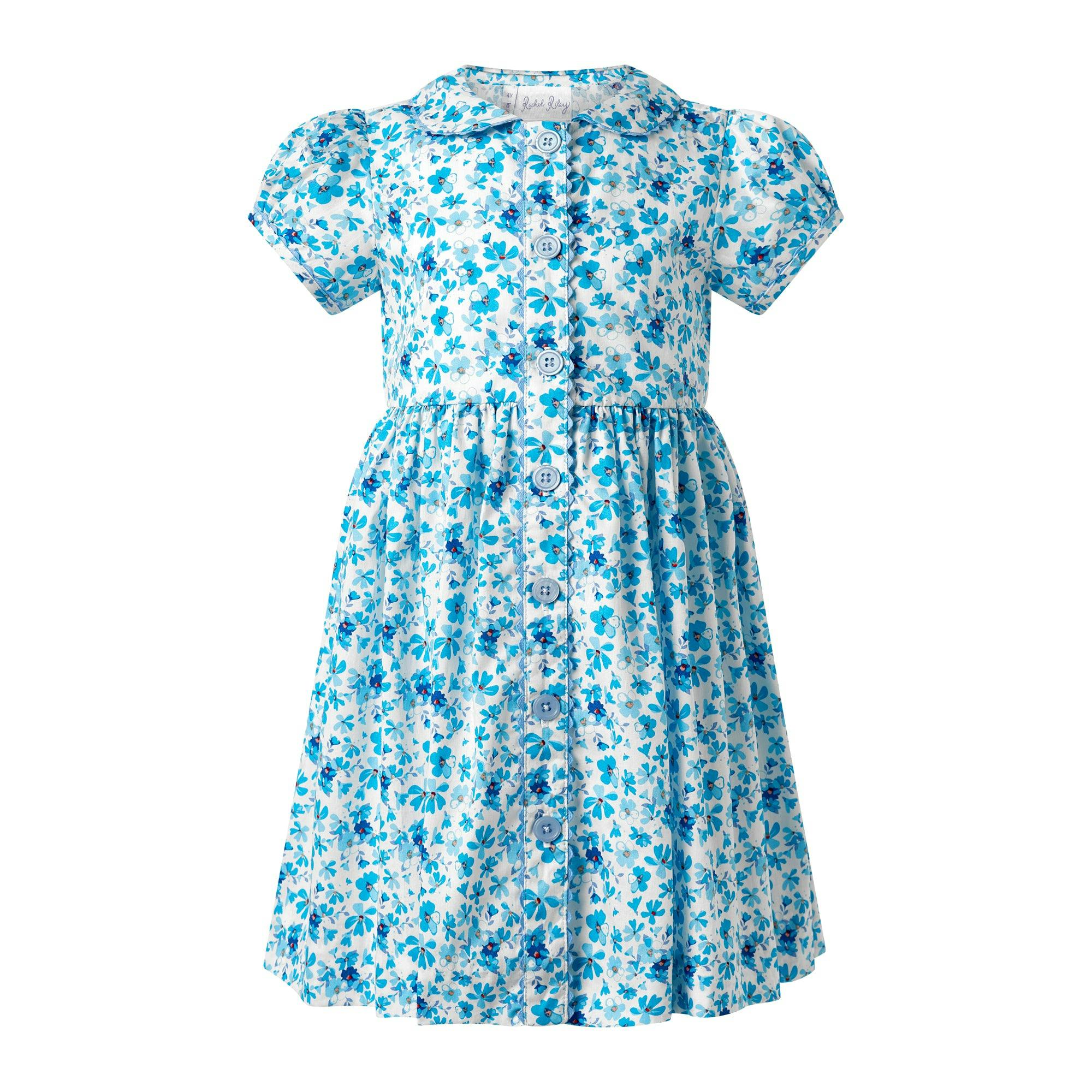 Floral Button Front Dress