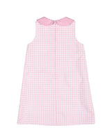Houndstooth Dress with Bow Pockets