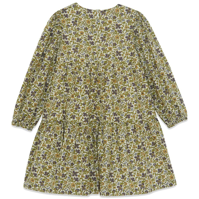 TARTINE ET CHOCOLAT Enchanted Forest Dress - Olive