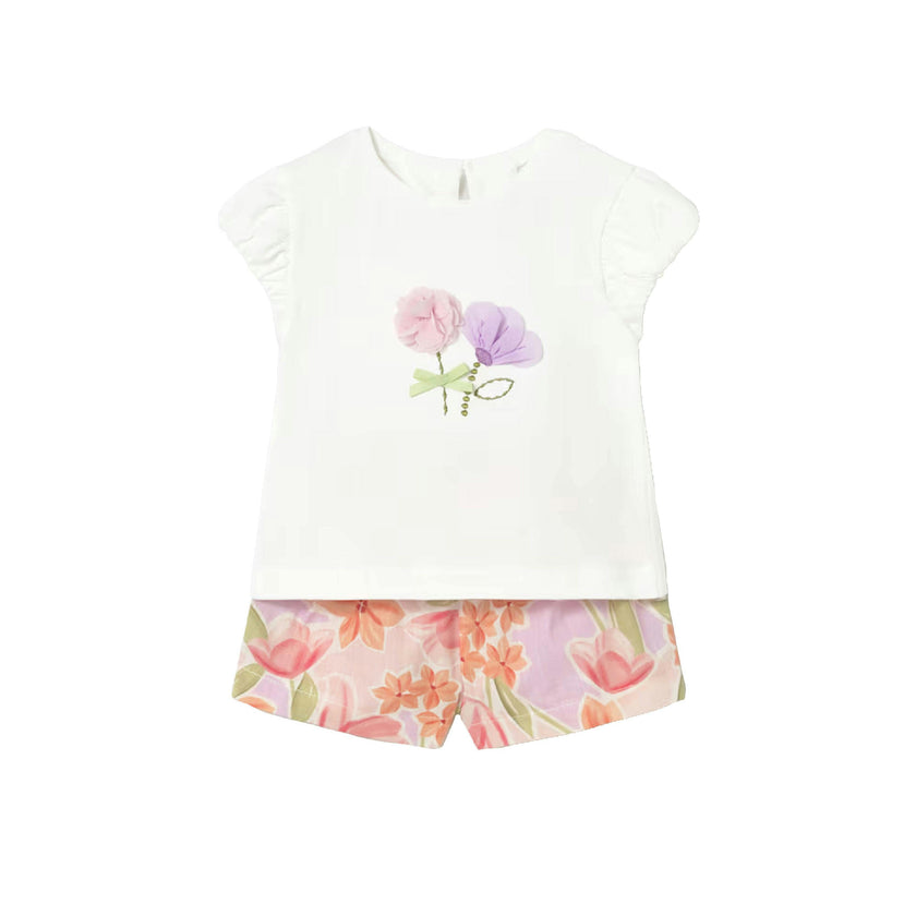 White Floral Set