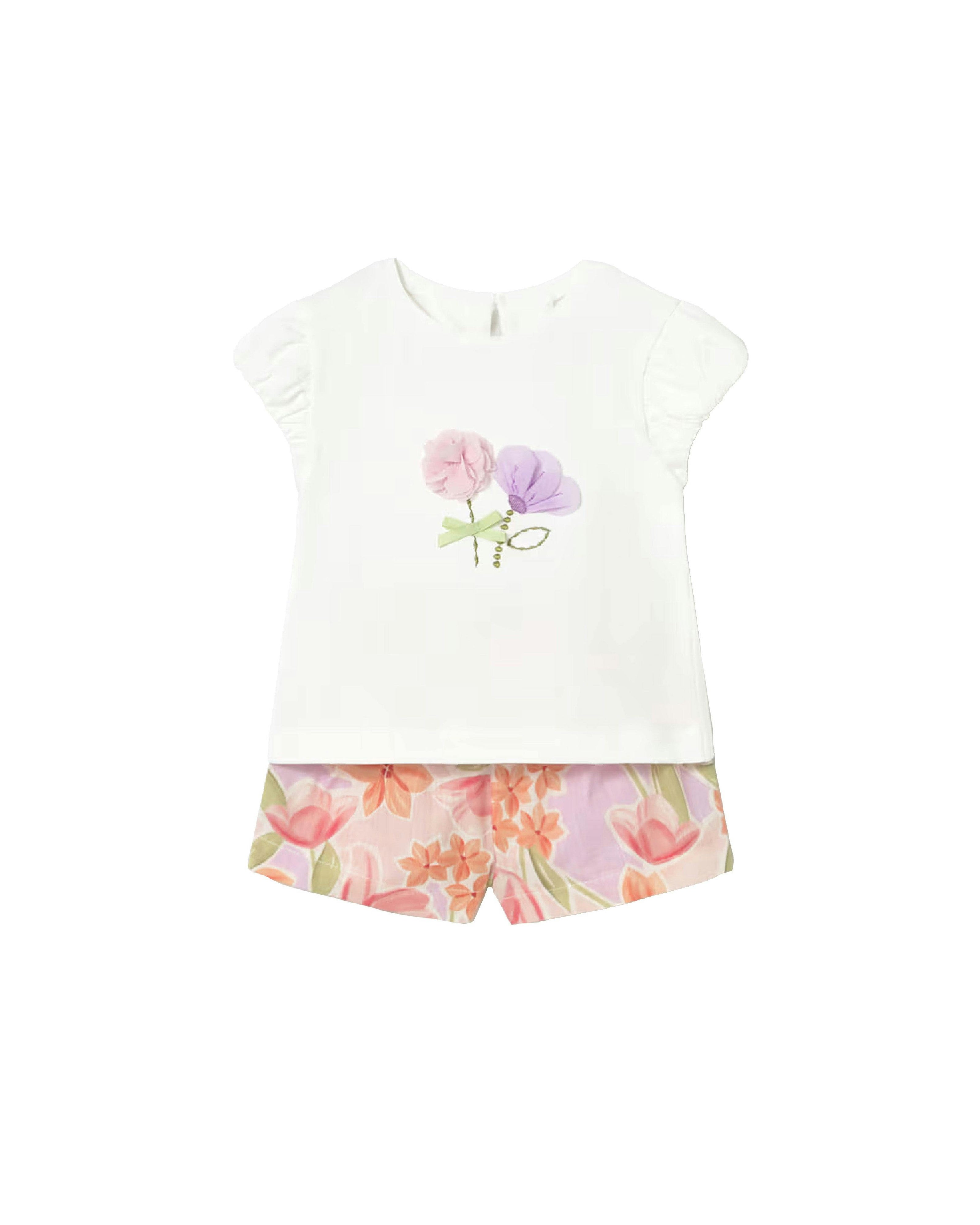 White Floral Set