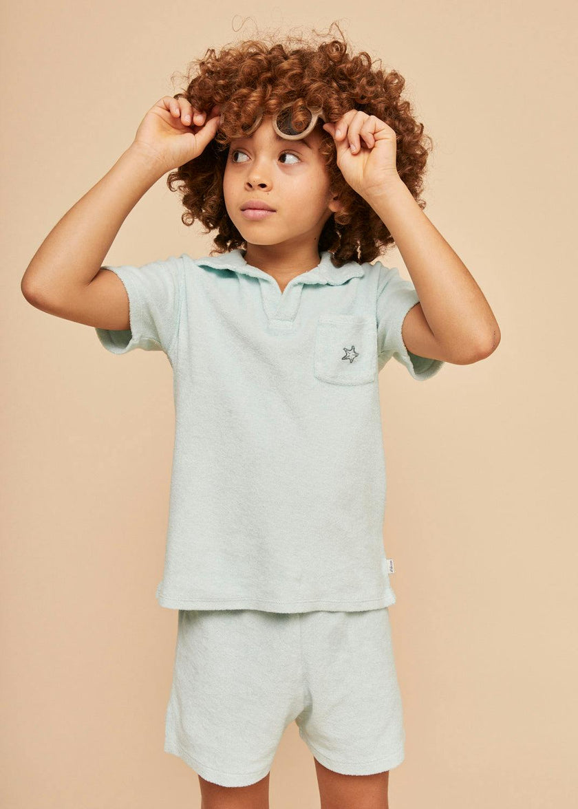 Terry Cotton Polo Shirt