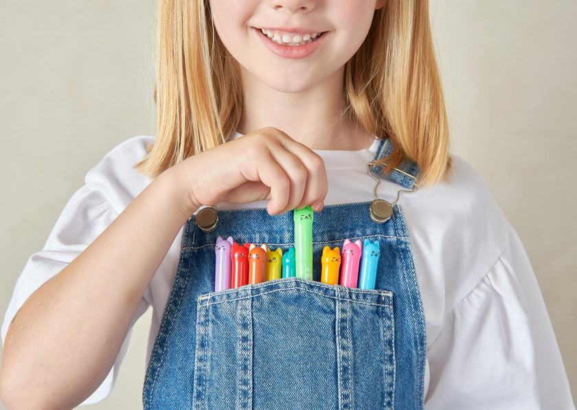 Cat Parade Twist-up Watercolor Gel Crayons - Set of 12