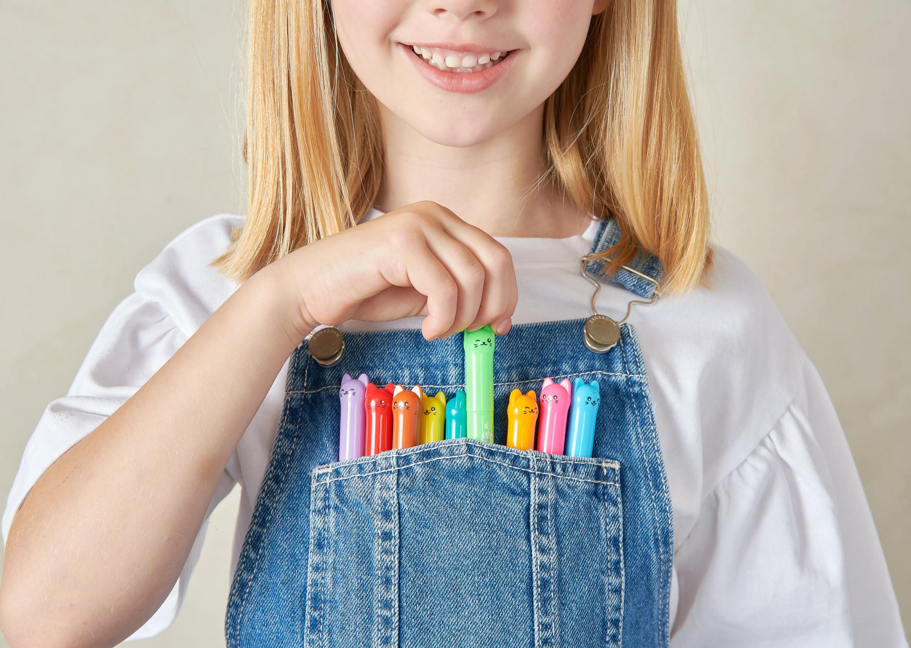 Cat Parade Twist-up Watercolor Gel Crayons - Set of 12