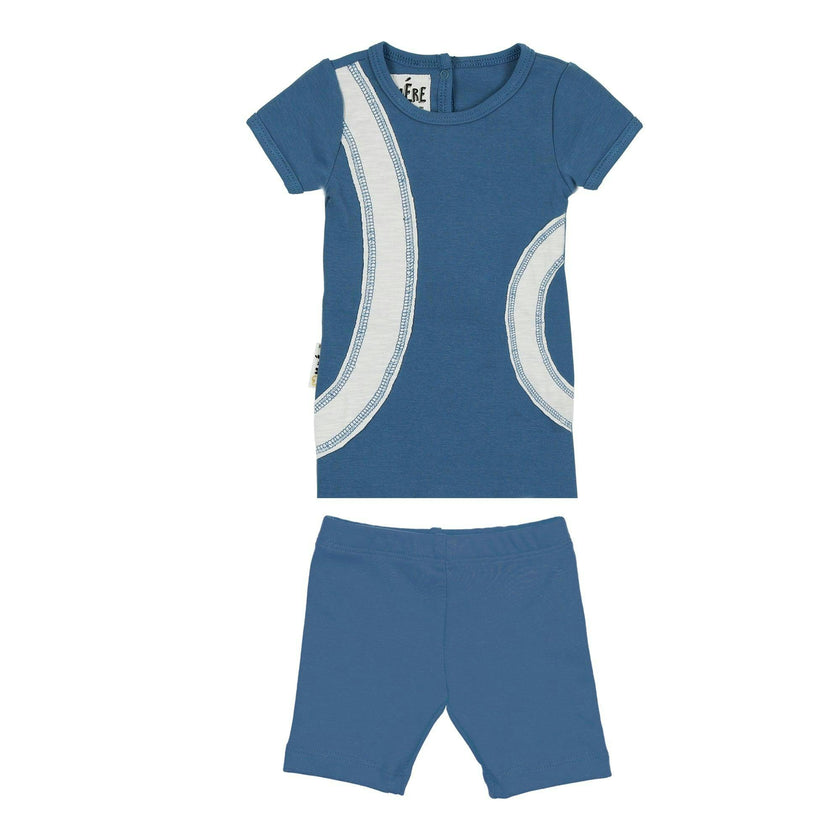 Arc Patch 2-Piece Top & Short Set