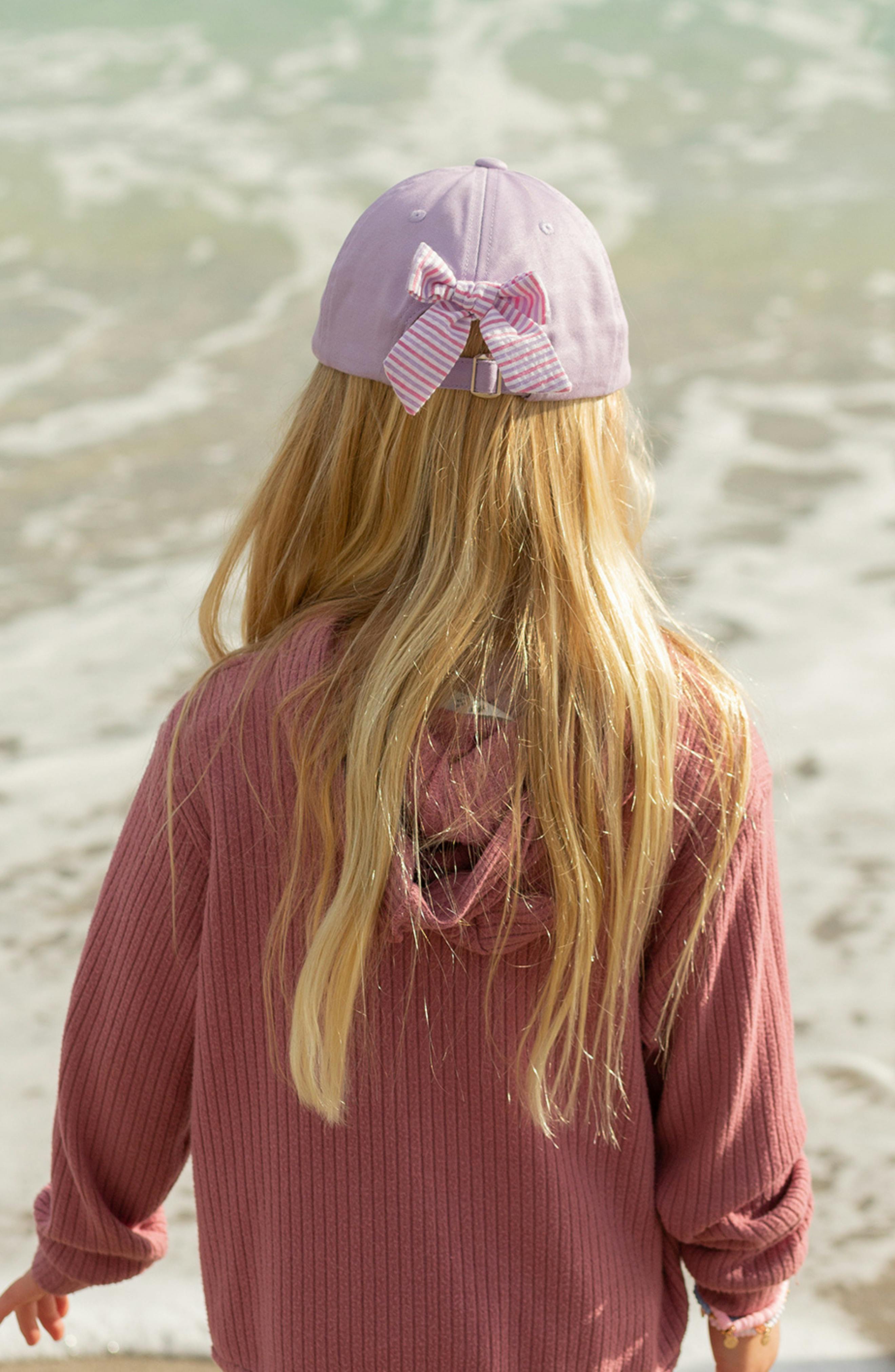Rainbow Unicorn Bow Baseball Hat