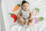 Mini Crinkle Blankie - Carrot