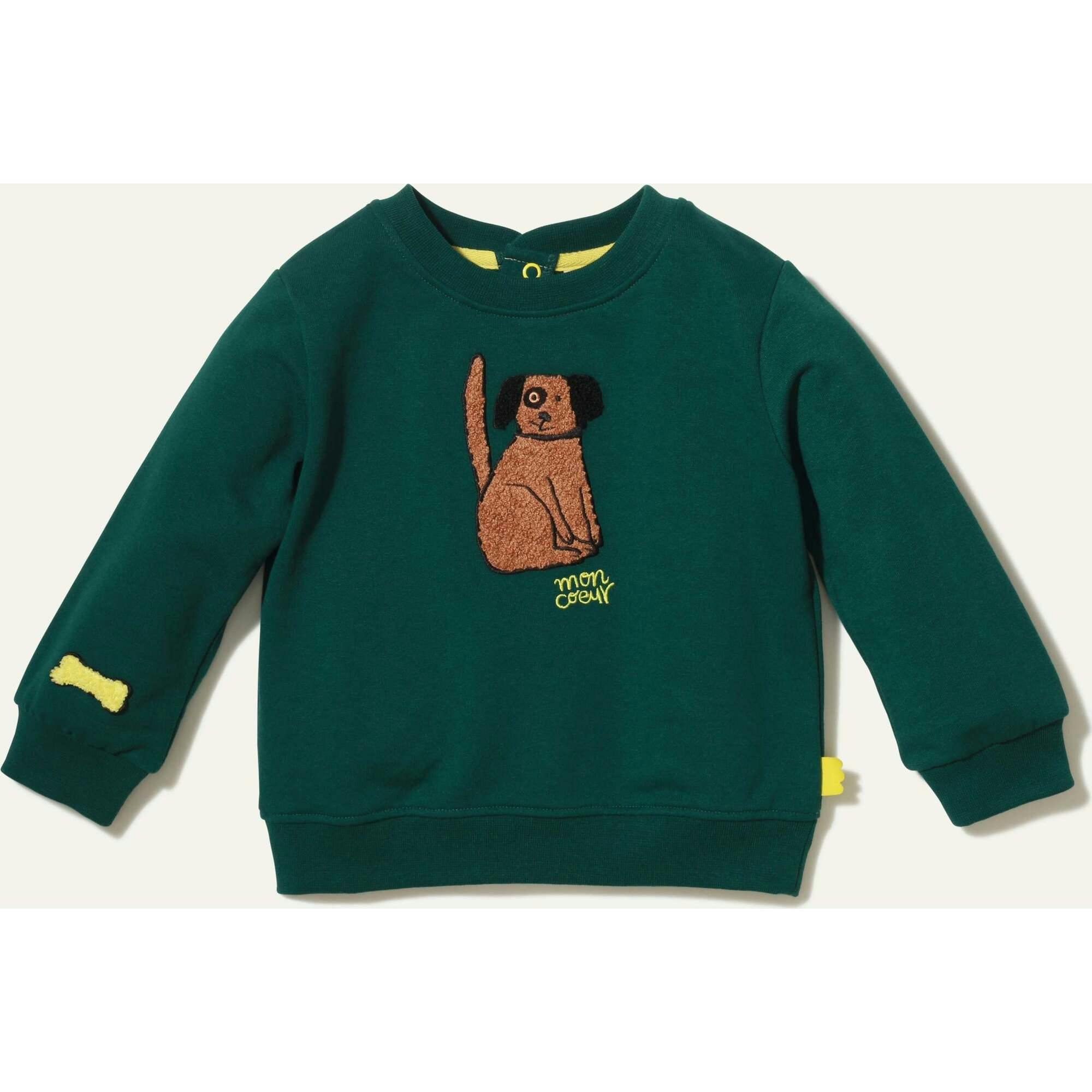 Recycled Cotton Spot Baby Sweatshirt