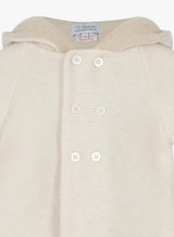 Baby Teddy Coat in Off White