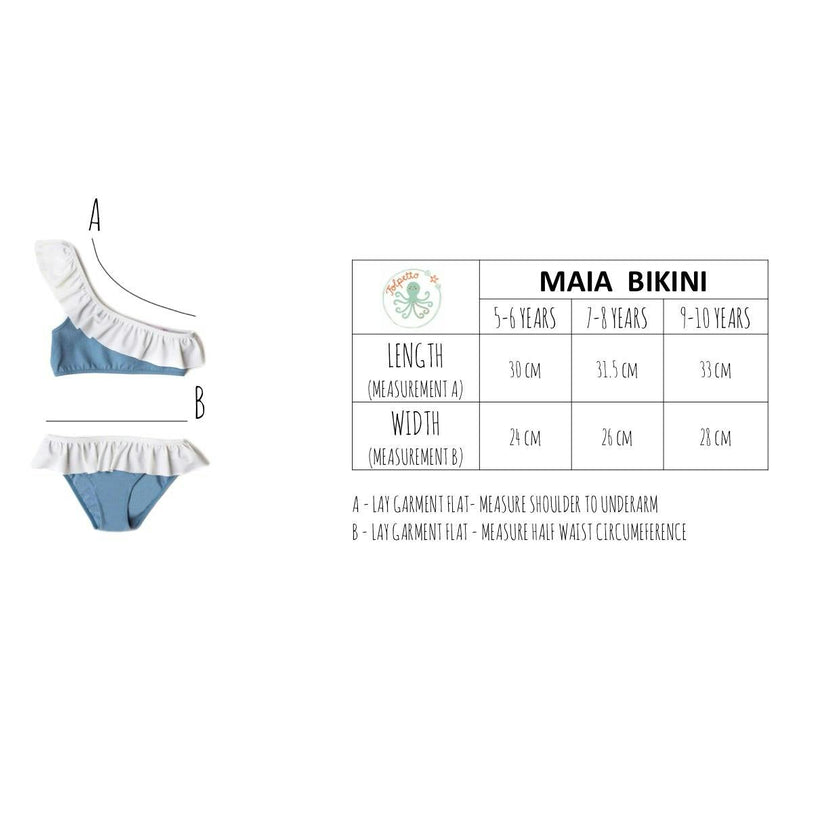 Maia bikini - Dustyblue