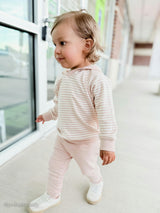 Madison Hooded Pullover Mist Stripe