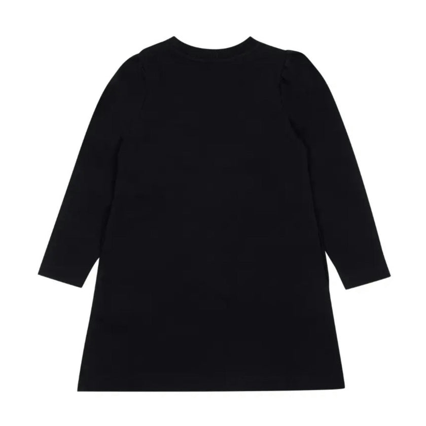 Front Logo Black Dress