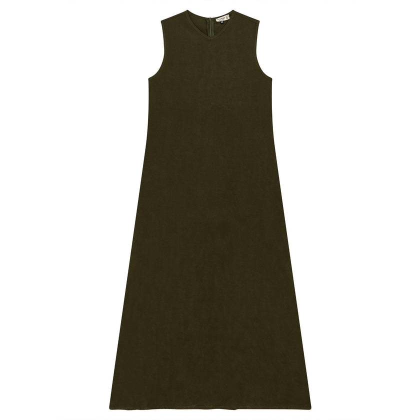 Copper Tencel Maxi Jumper