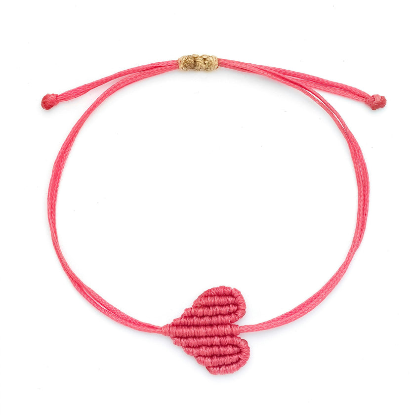 Mary Jane Heart Bracelet