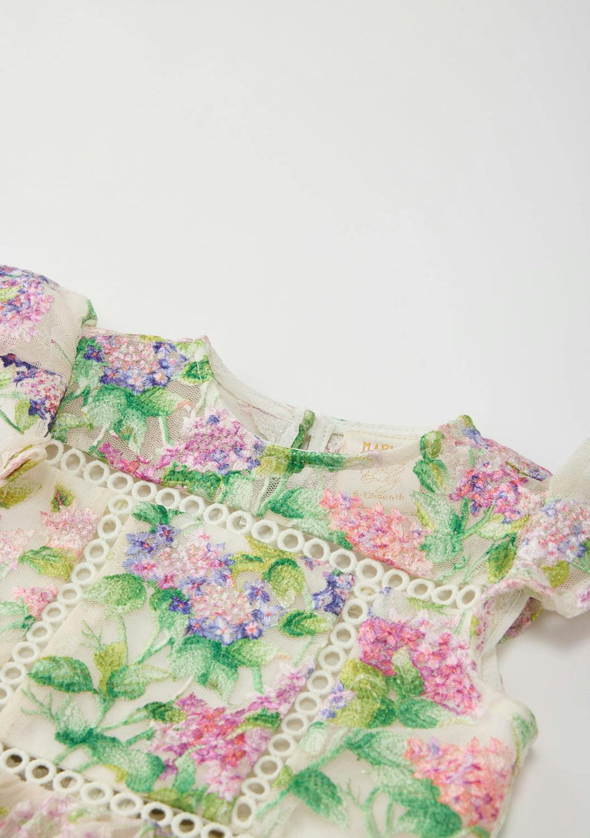 Clementine Embroidered Mini Dress (Baby)
