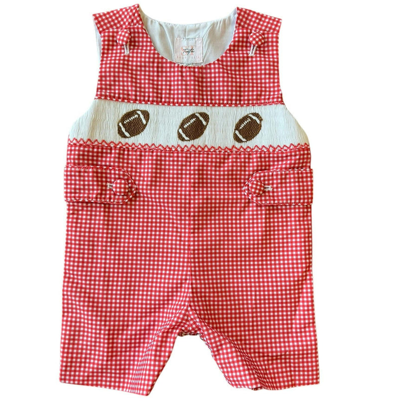 Red Gingham Football - Henry Jon Jon