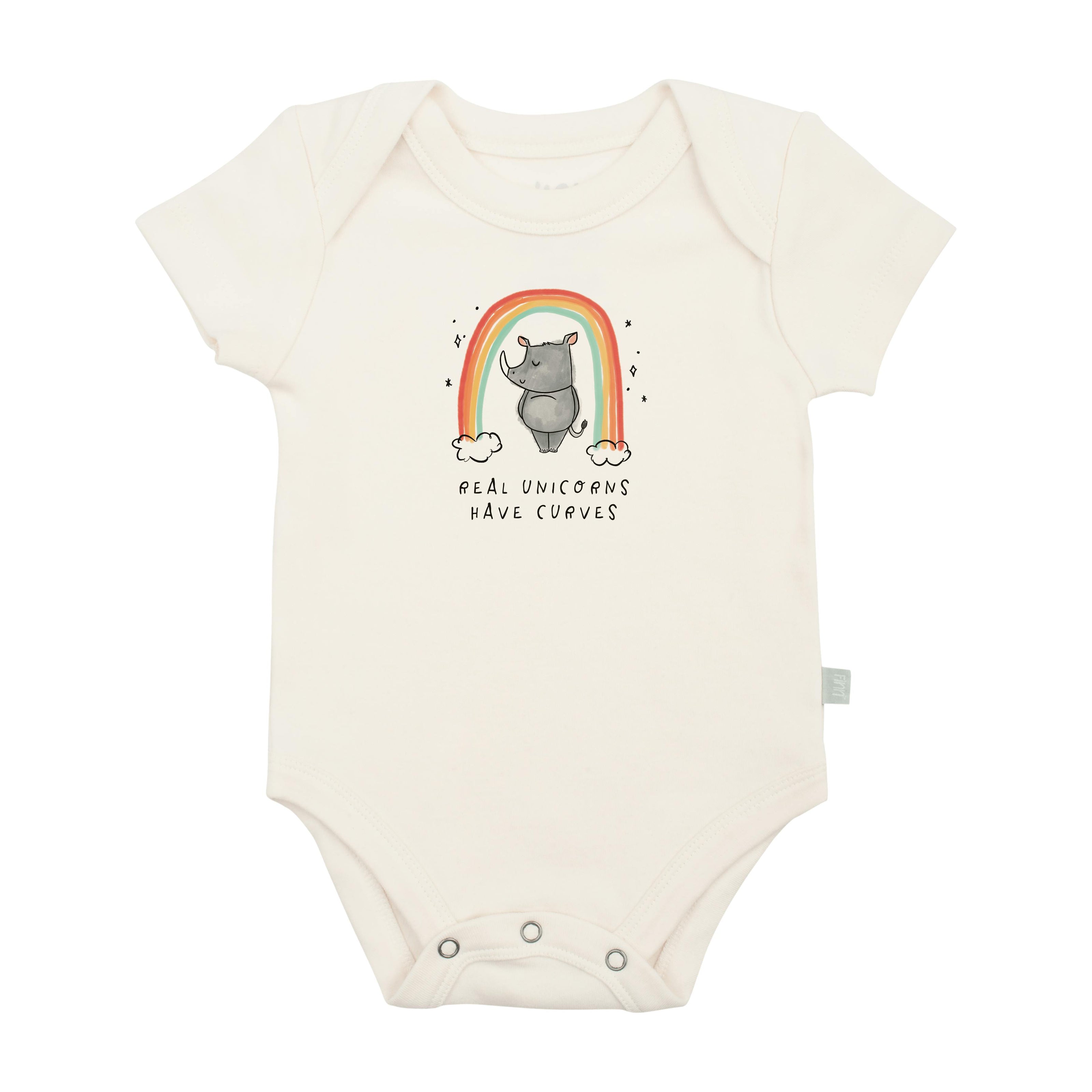 graphic bodysuit | unicorn curves