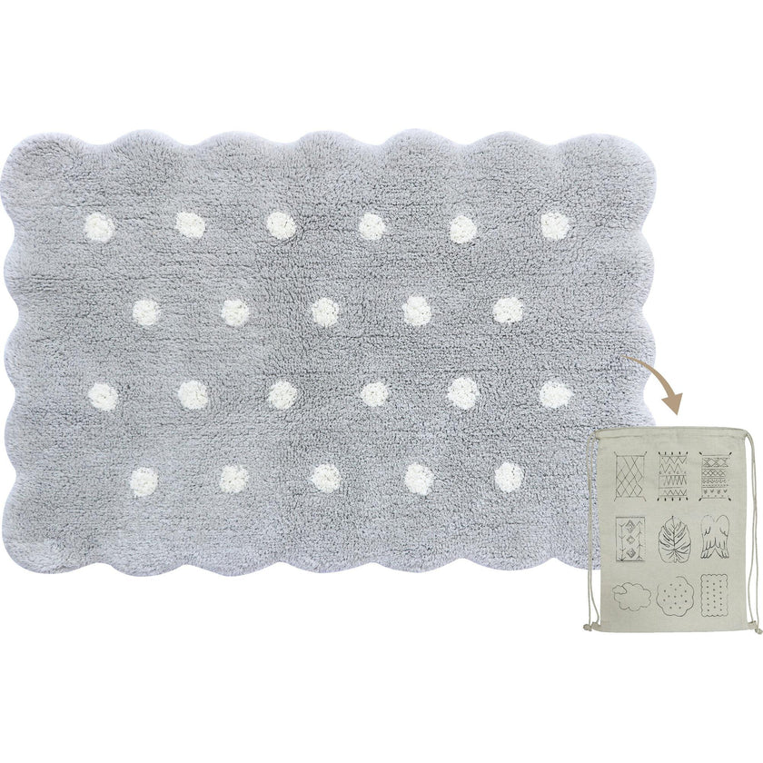 Mini Biscuit Washable Rug