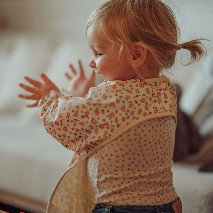 Smock Bib | Sunset Meadow
