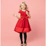 Florence Velvet & Satin Bow Party Dress