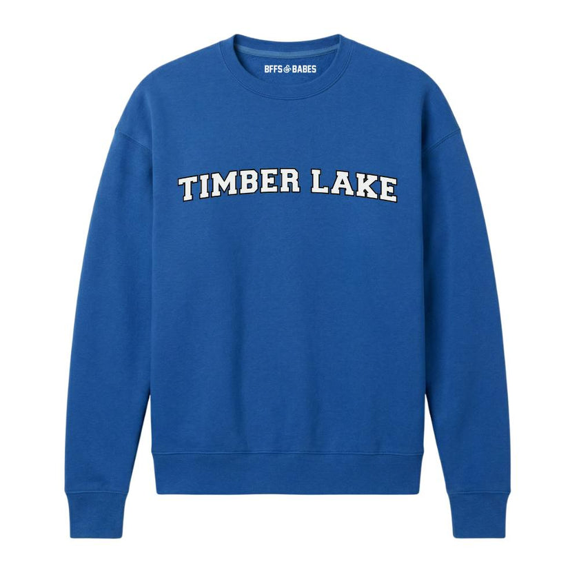CAMP Custom Varsity Crewneck Sweatshirt, Blue