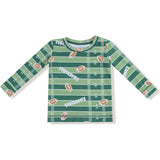 Football Field - Glow in the Dark - Long Sleeve Loungewear Set