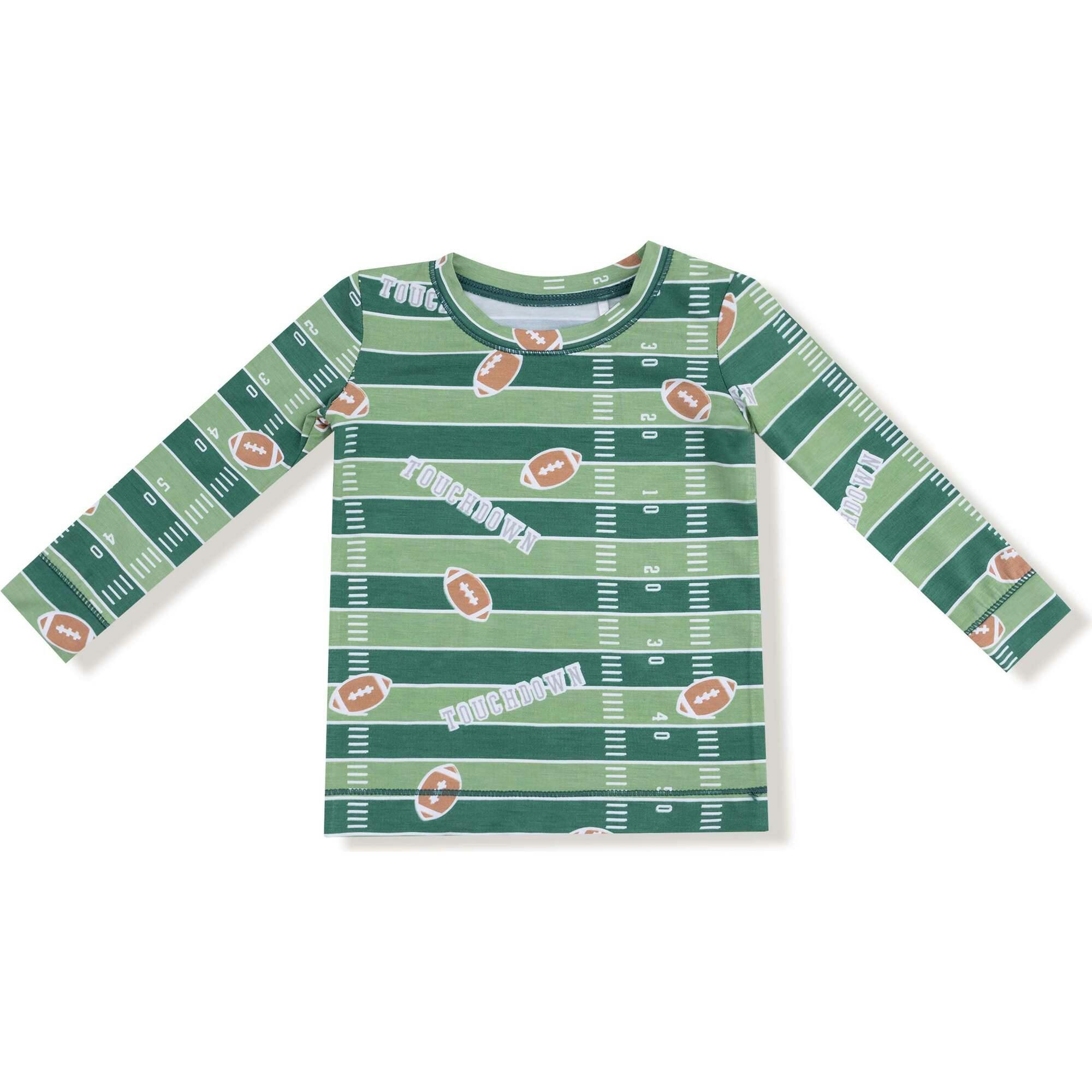 Football Field - Glow in the Dark - Long Sleeve Loungewear Set
