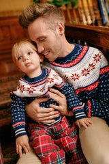 Nolan Sweater in Midnight Fair Isle