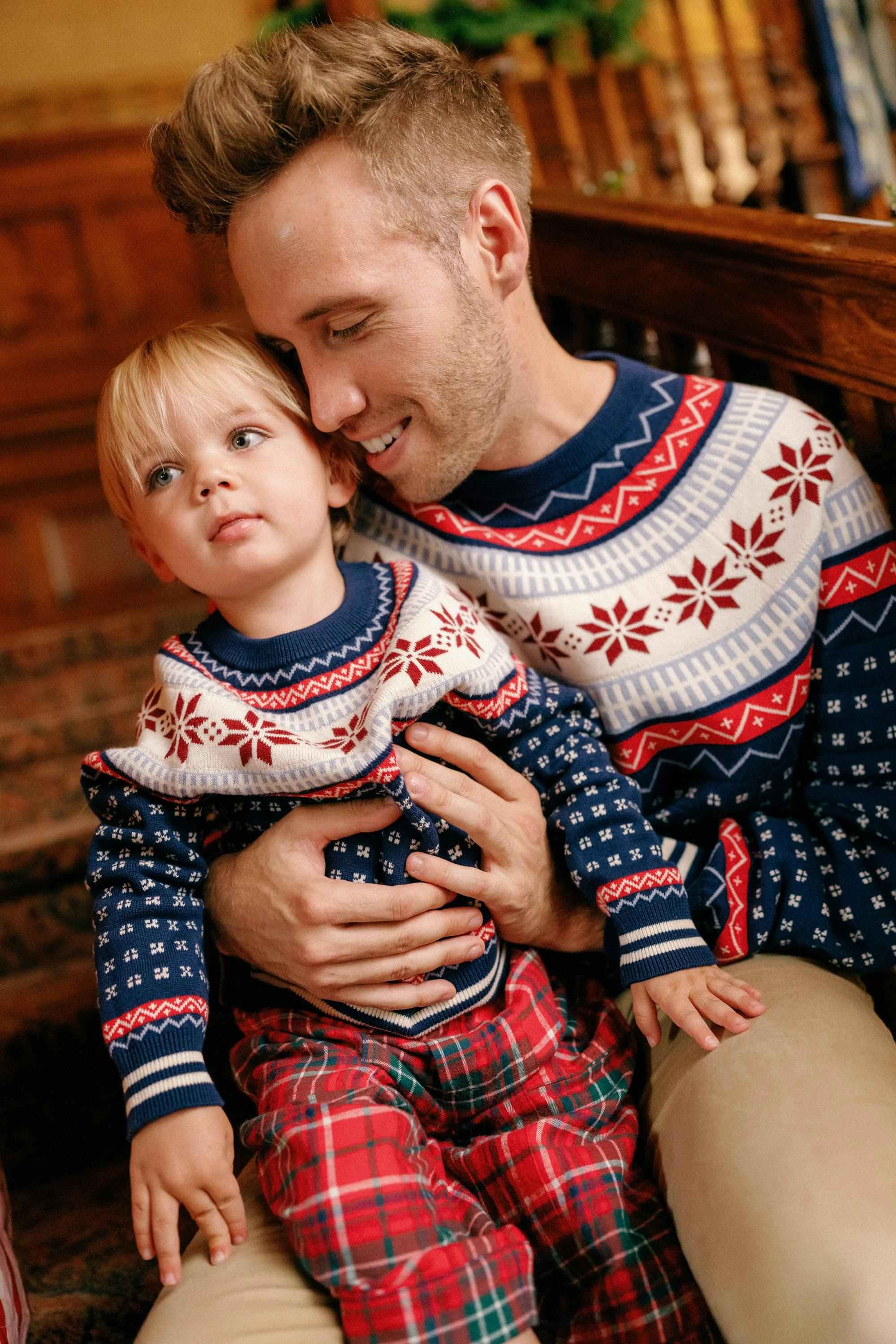 Nolan Sweater in Midnight Fair Isle