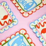 Art Party Dessert Plates