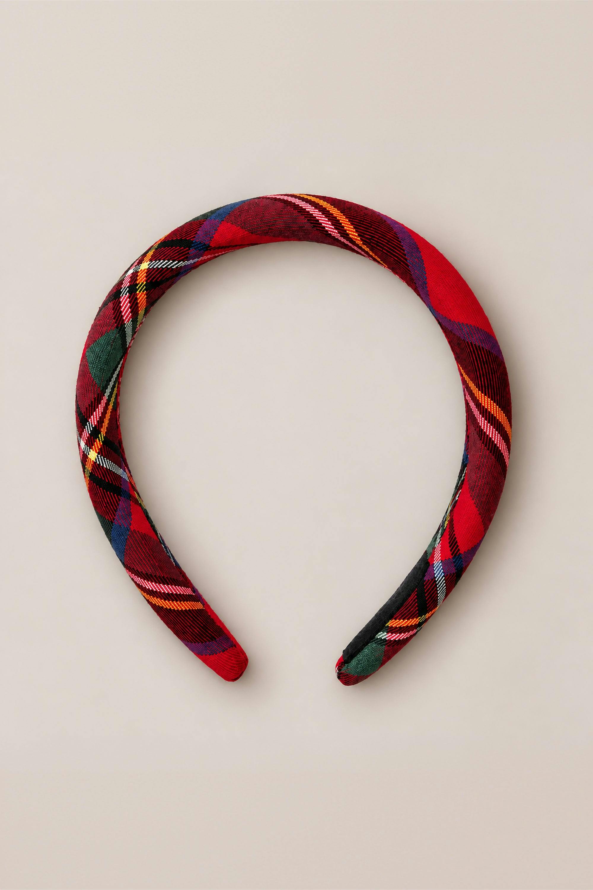 Hair Bows in Holiday Plaid