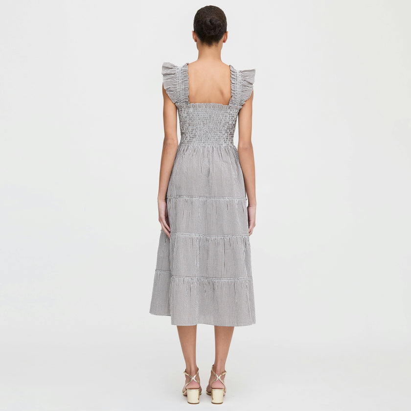 The Ellie Nap Dress - Chocolate Gingham