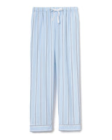 Men's Twill Pajama Pants in Coastal Stripe