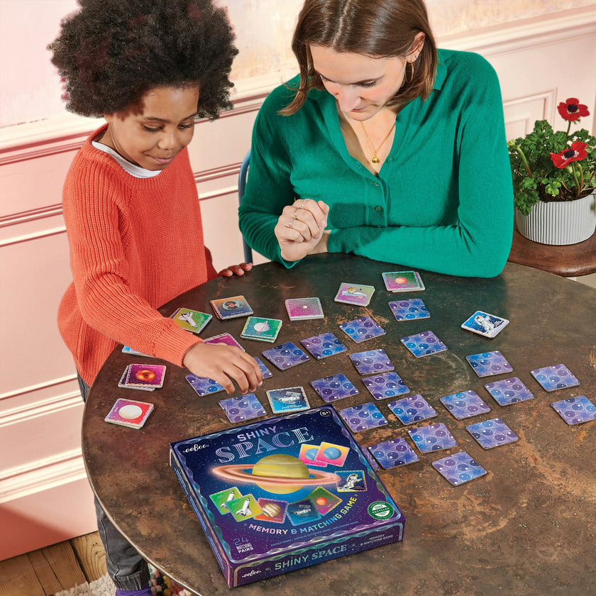 Memory & Matching Game: Shiny Space