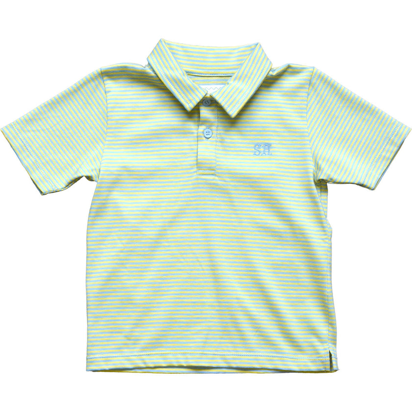 Banks Polo in Dockside Stripe