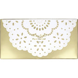 Broderie Anglaise Lace White Pennant Garland
