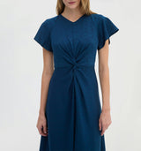 The Opal Dress - Peacock Paisley Vines