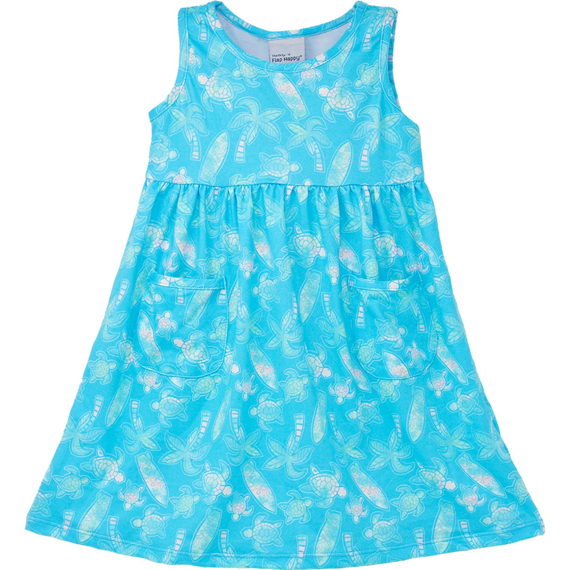UPF 50+ Dahlia Sleeveless Dress w/ Pockets