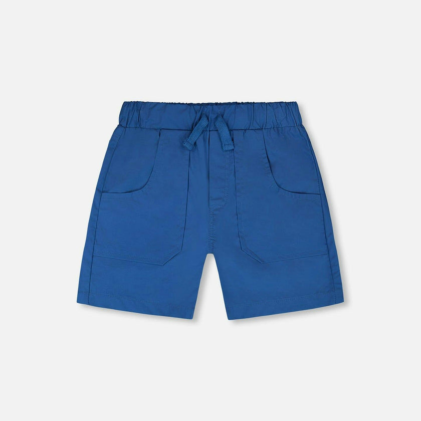 Parachute Shorts With Patch Pockets