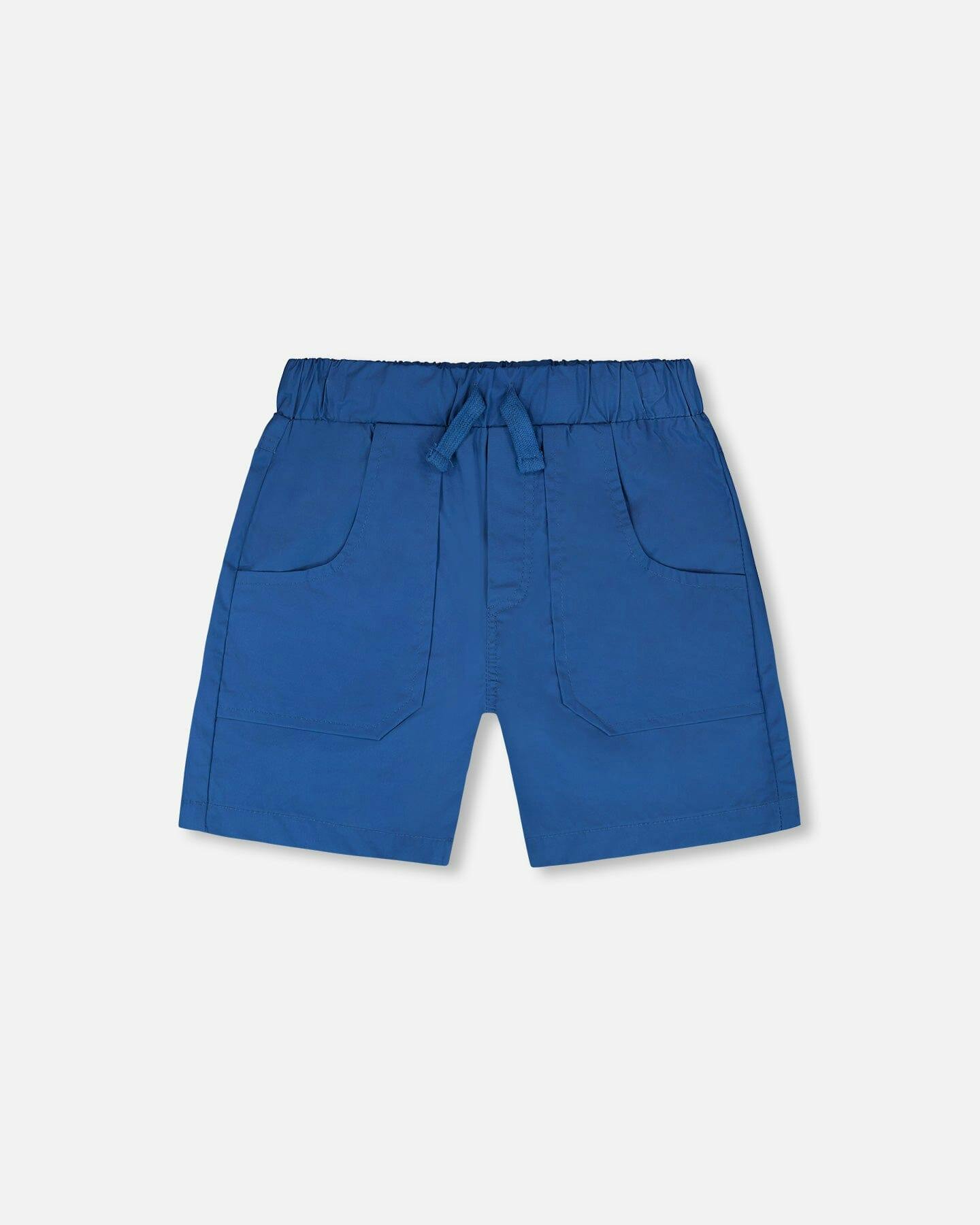 Parachute Shorts With Patch Pockets