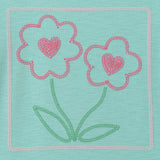Girls Emroidered Tee | Sparkle Bloom