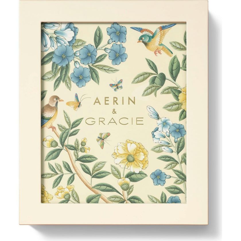 Aerin & Gracie Heathcote Lacquer Frame, Cream