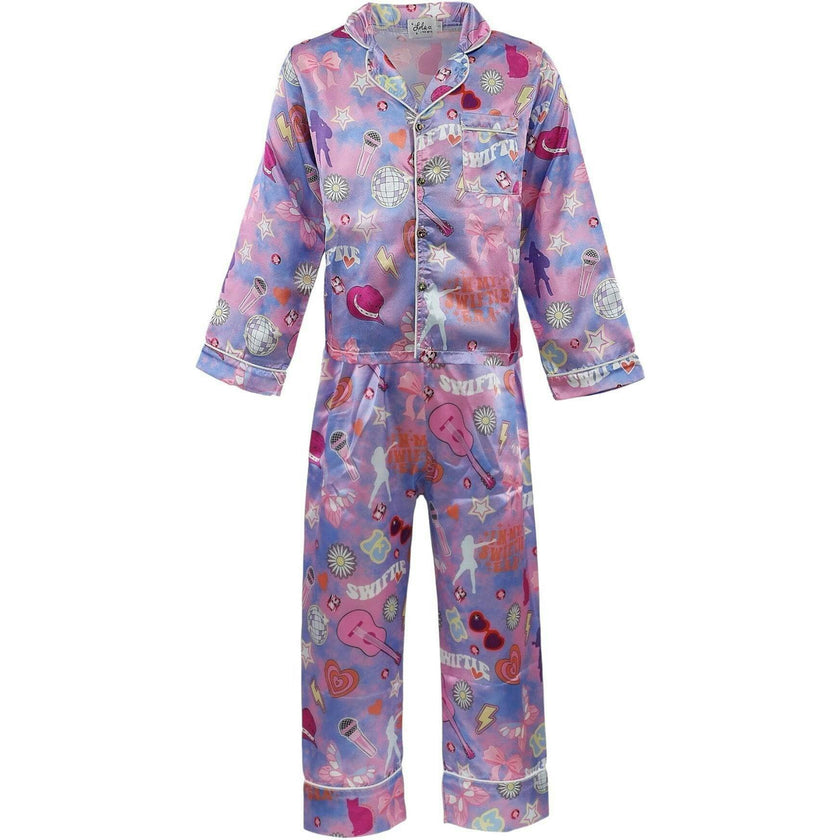 Swiftie Lovers Silky Set – Teen/Women