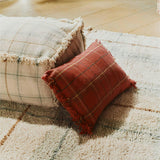 Handloom Pouf Blue Sage