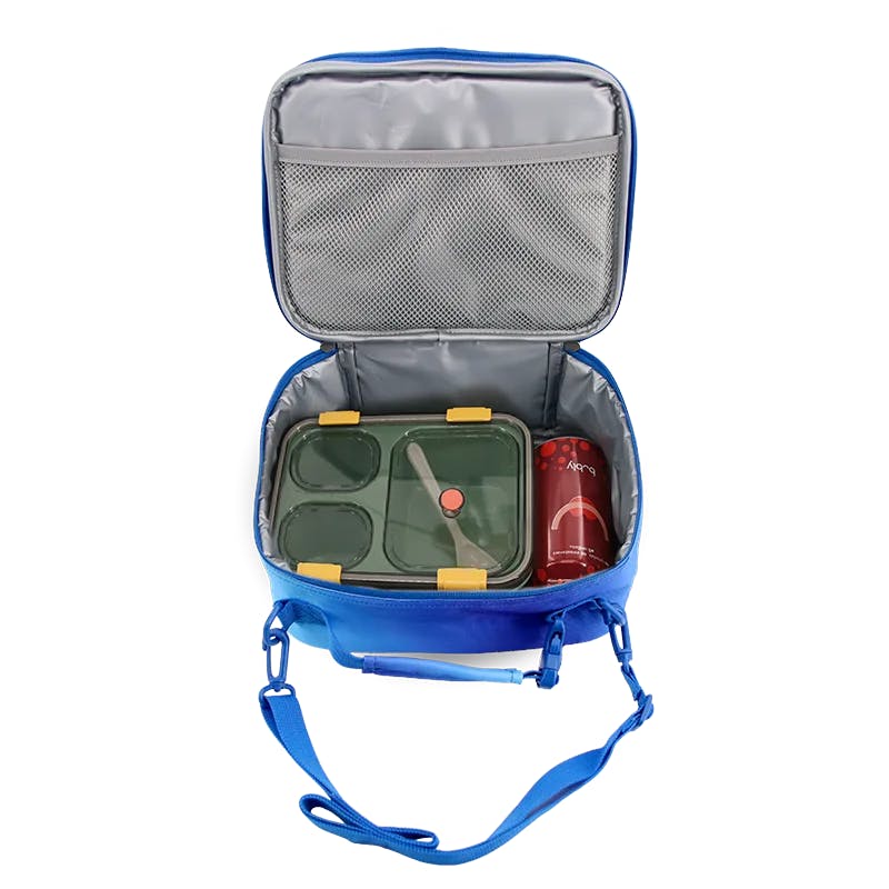 Cornelia Backpack with Lunch Bag and Pencil Case in Blue Gradient