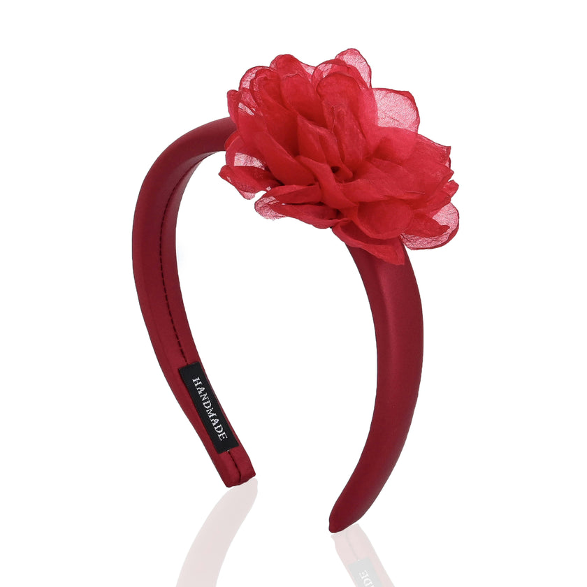 Handmade Flower Accent Headband
