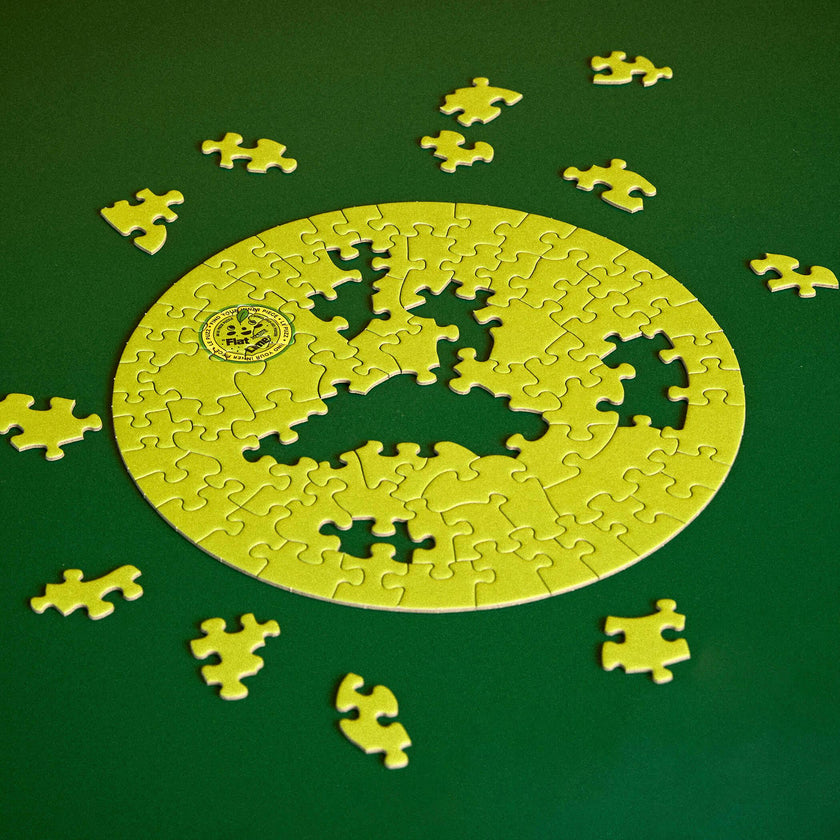 Flat Lime Puzzle