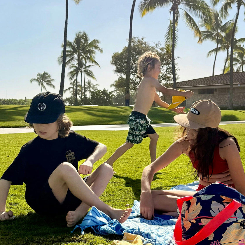 Kids Nylon Snapback Hat