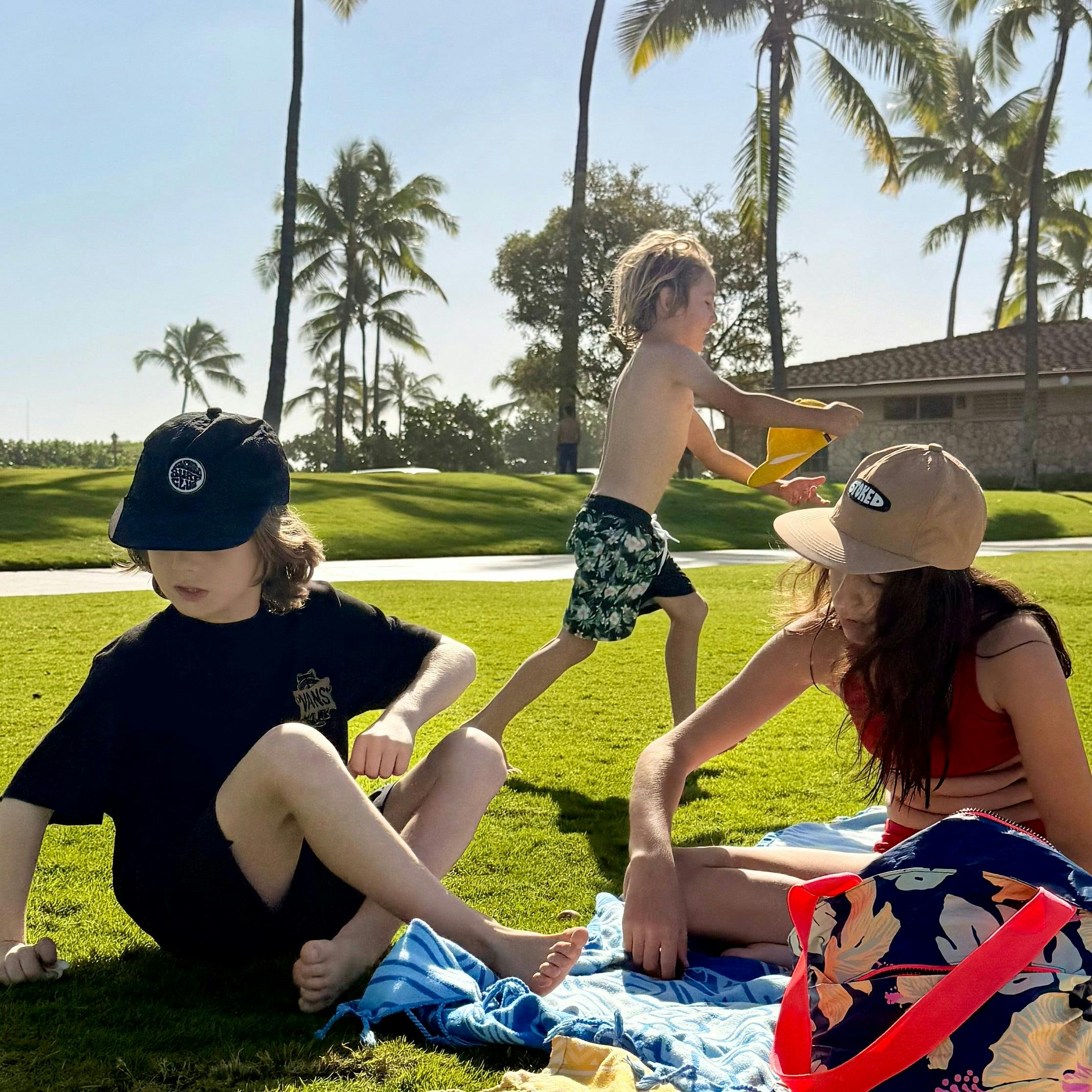 Kids Nylon Snapback Hat